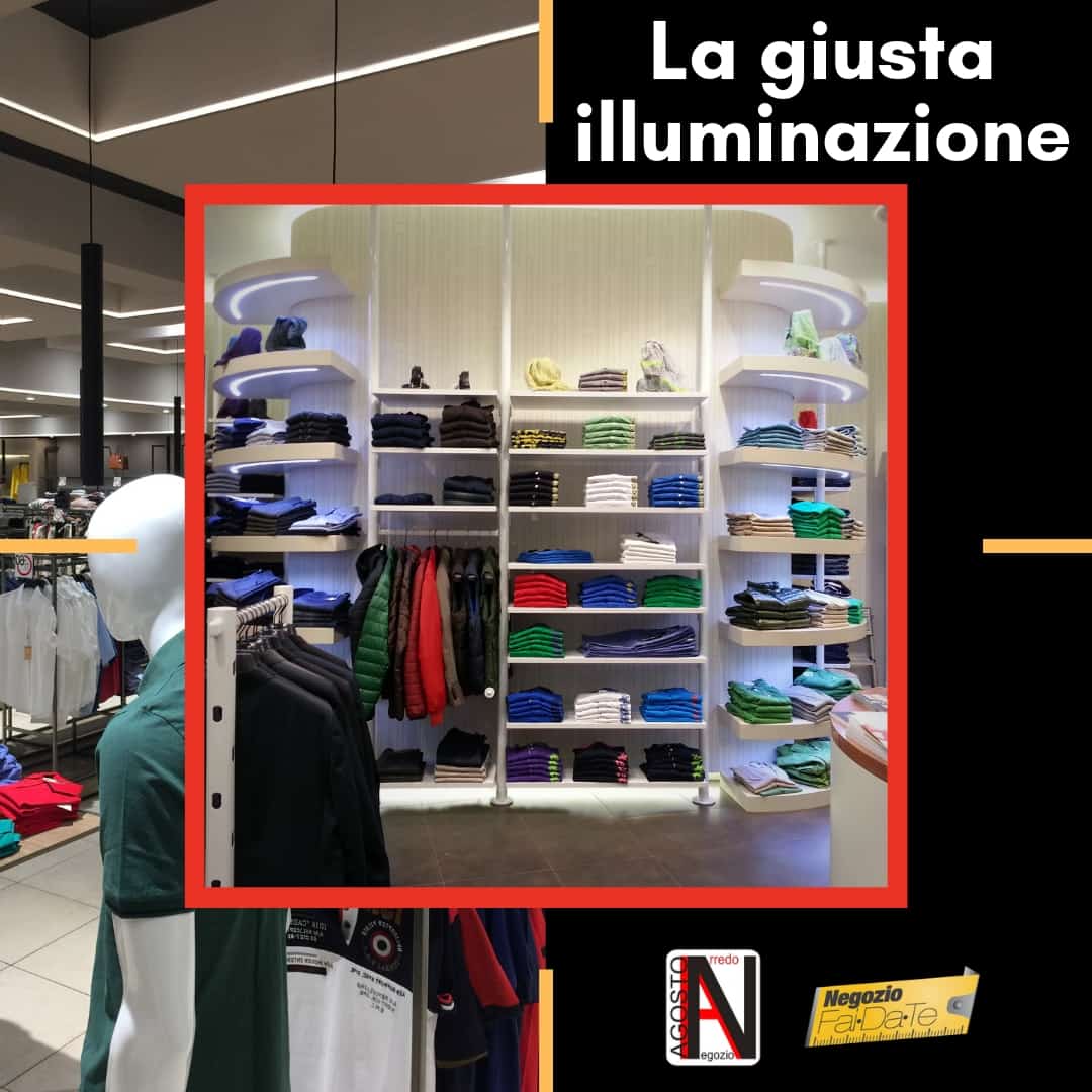 Arredamento per negozi: La giusta illuminazione