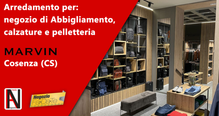 Arredamento Negozio Abbigliamento, calzature e pelletteria
