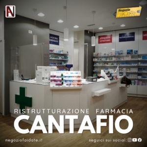 Arredamento farmacia Cantafio