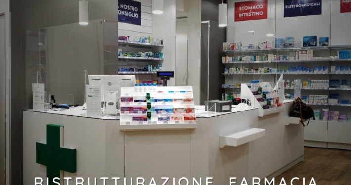 Arredamento farmacia Cantafio