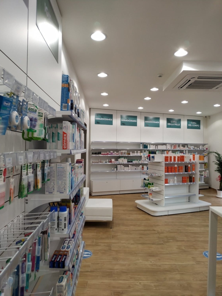 Arredamento farmacia Cantafio