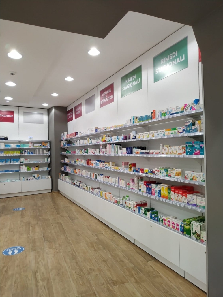 Arredamento farmacia Cantafio