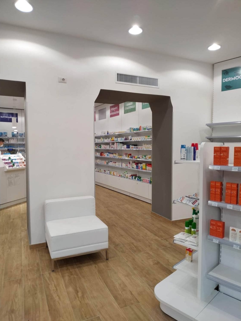 Arredamento farmacia Cantafio