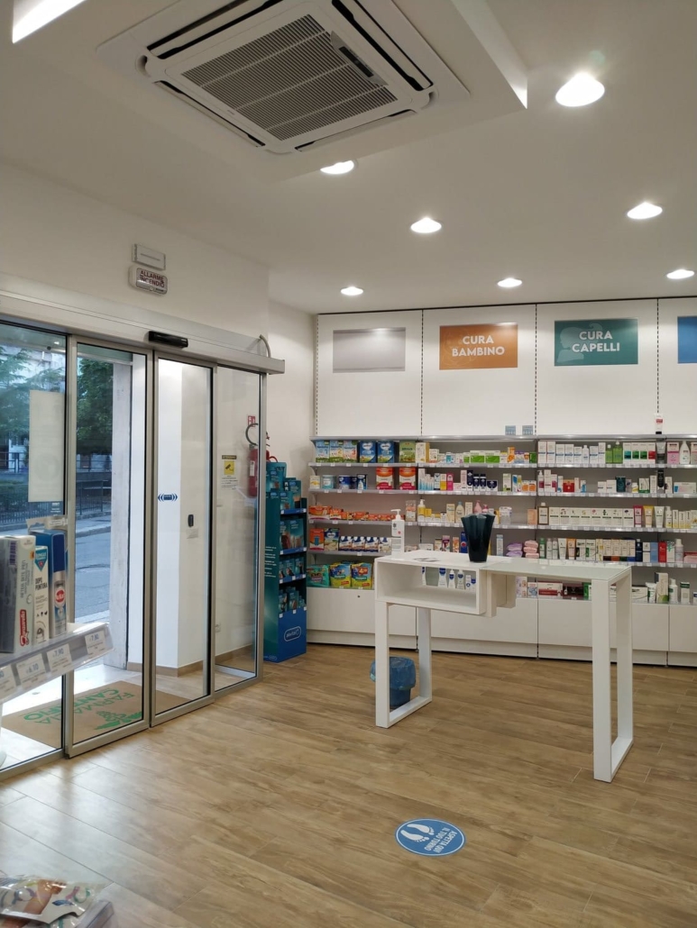 Arredamento farmacia Cantafio